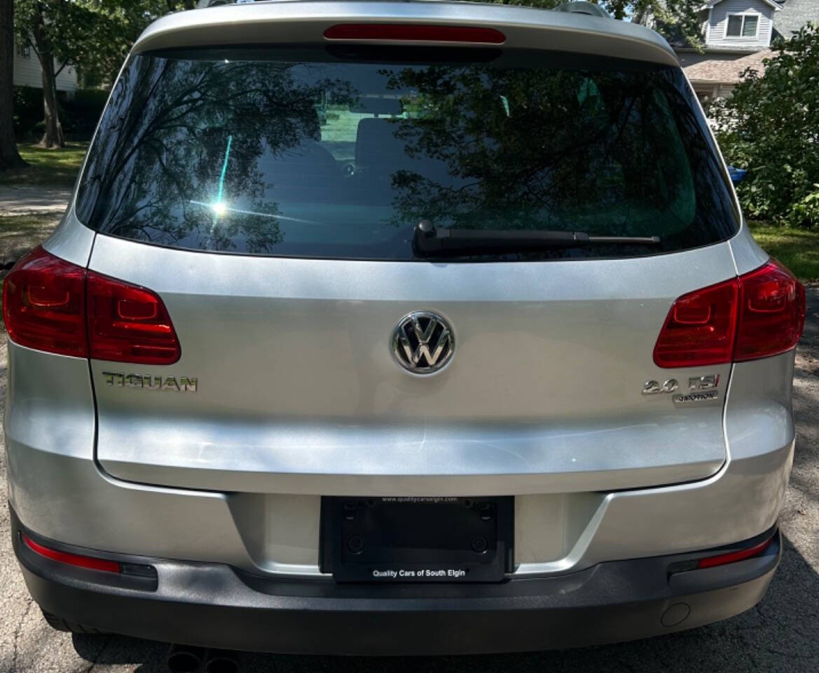 2012 Volkswagen Tiguan for sale at Quality Cars Of South Elgin in South Elgin, IL