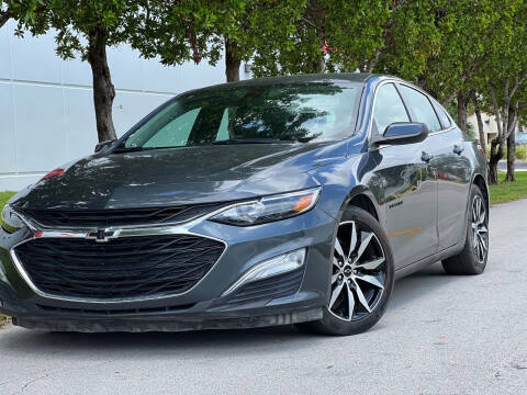 2021 Chevrolet Malibu for sale at HIGH PERFORMANCE MOTORS in Hollywood FL