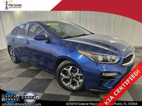 2021 Kia Forte for sale at PHIL SMITH AUTOMOTIVE GROUP - Phil Smith Kia in Lighthouse Point FL