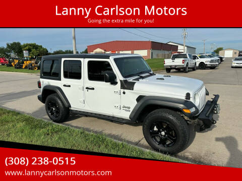 2018 Jeep Wrangler Unlimited for sale at Lanny Carlson Motors in Kearney NE