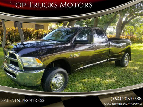 2017 RAM Ram Pickup 3500 for sale at Top Trucks Motors in Pompano Beach FL