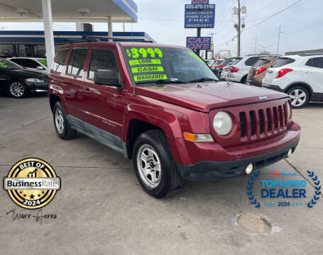 2011 Jeep Patriot for sale at CAR SOURCE OKC in Oklahoma City OK