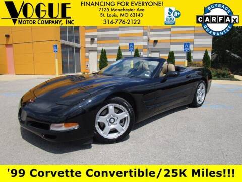 1999 Chevrolet Corvette for sale at Vogue Motor Company Inc in Saint Louis MO
