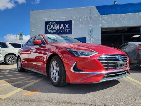 2021 Hyundai Sonata for sale at AMAX Auto LLC in El Paso TX