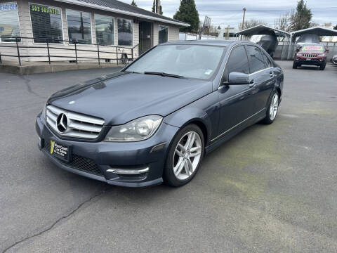 2013 Mercedes-Benz C-Class for sale at WEST COAST CAR SALES in Salem OR