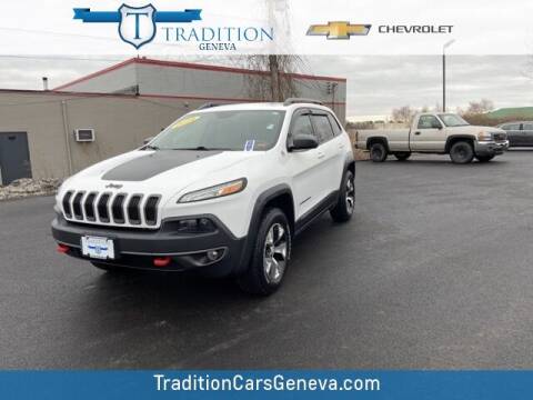 2018 Jeep Cherokee for sale at Tradition Chevrolet in Geneva NY