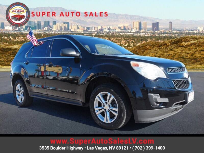 2015 Chevrolet Equinox for sale at Super Auto Sales in Las Vegas NV