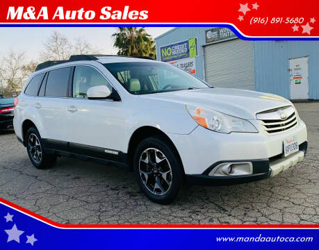 2012 Subaru Outback for sale at M&A Auto Sales in Sacramento CA