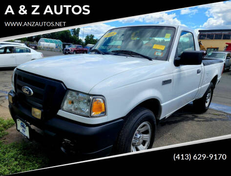 2008 Ford Ranger for sale at A & Z AUTOS in Westfield MA