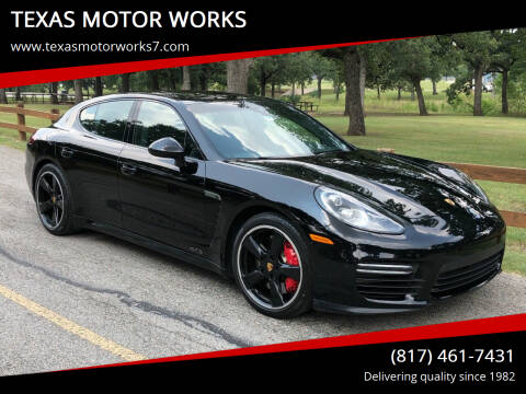 2016 Porsche Panamera for sale at TEXAS MOTOR WORKS in Arlington TX