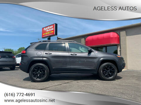 2018 Jeep Cherokee for sale at Ageless Autos in Zeeland MI