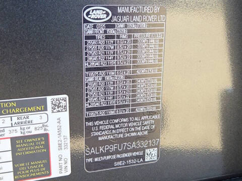 2025 Land Rover Range Rover P400 SE