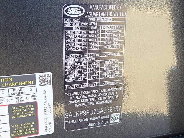 2025 Land Rover Range Rover P400 SE