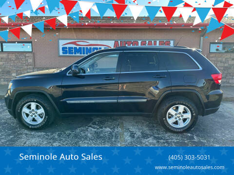 2011 Jeep Grand Cherokee for sale at Seminole Auto Sales in Seminole OK