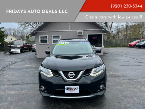 2015 Nissan Rogue for sale at Fridays Auto Deals LLC in Oshkosh WI