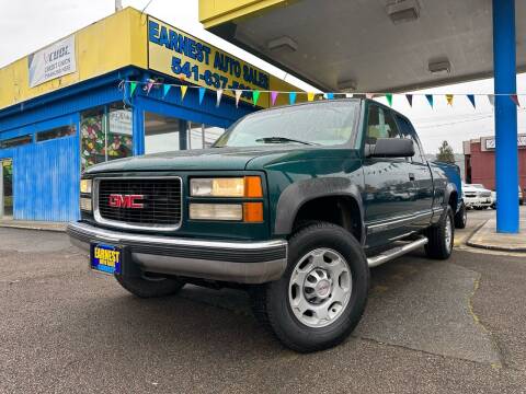 1998 GMC Sierra 2500 for sale at Earnest Auto Sales in Roseburg OR