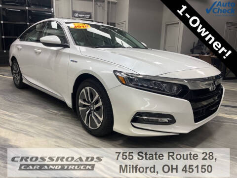 2018 Honda Accord Hybrid for sale at Crossroads Car and Truck - Crossroads Car & Truck - Milford in Milford OH