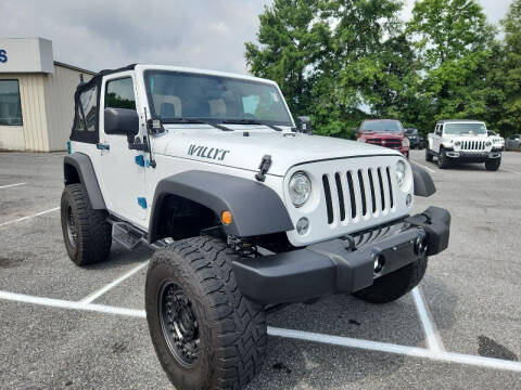 2018 Jeep Wrangler JK for sale at FRED FREDERICK CHRYSLER, DODGE, JEEP, RAM, EASTON in Easton MD
