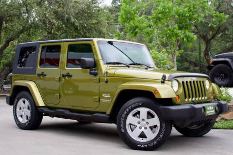 2007 Jeep Wrangler Unlimited for sale at SELECT JEEPS INC in League City TX