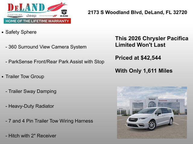2026 Chrysler Pacifica Limited