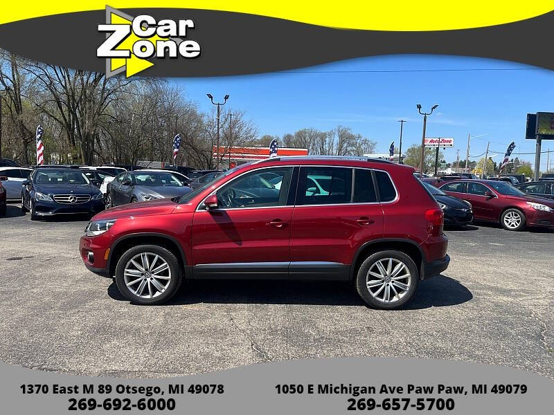 2014 Volkswagen Tiguan for sale at Car Zone in Otsego MI