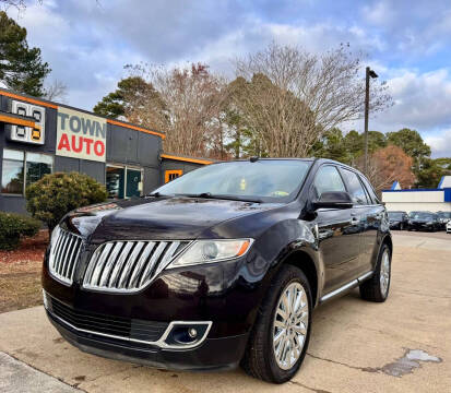 2013 Lincoln MKX for sale at Town Auto in Chesapeake VA