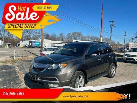 2011 Acura MDX for sale at City Auto Sales in Indianapolis IN