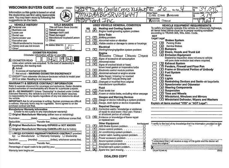 2024 Toyota Corolla Cross XLE