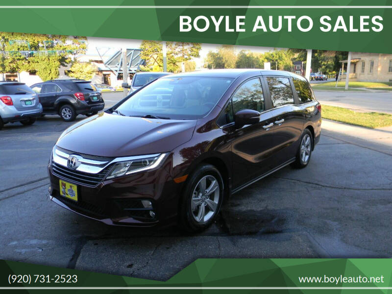2019 Honda Odyssey for sale at Boyle Auto Sales in Appleton WI