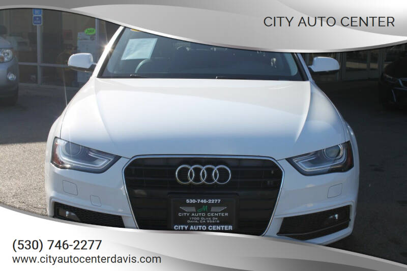 2015 Audi A4 for sale at City Auto Center in Davis CA