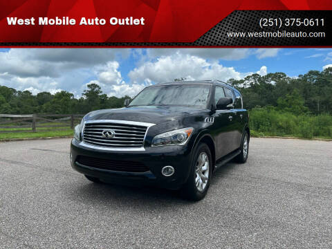 2012 Infiniti QX56 for sale at West Mobile Auto Outlet in Mobile AL