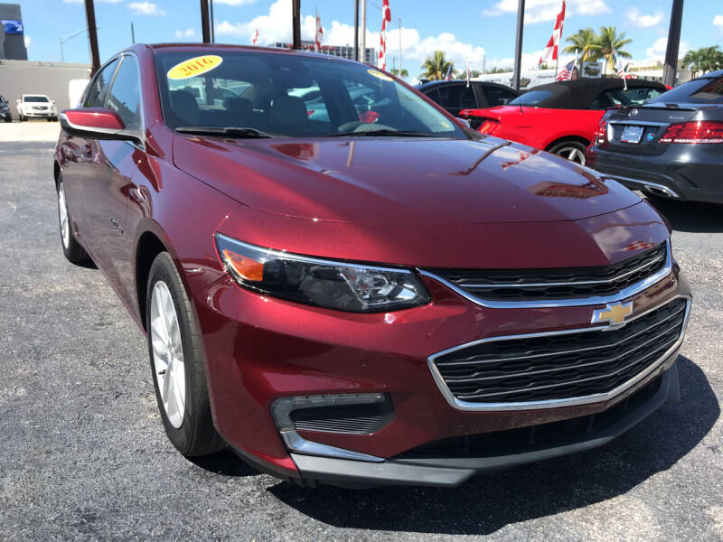 2016 Chevrolet Malibu for sale at MACHADO AUTO SALES in Miami FL