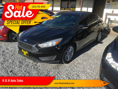 2015 Ford Focus for sale at H & H Auto Sales in Athens TN