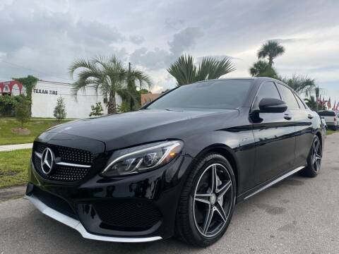 2016 Mercedes-Benz C-Class for sale at GCR MOTORSPORTS in Hollywood FL