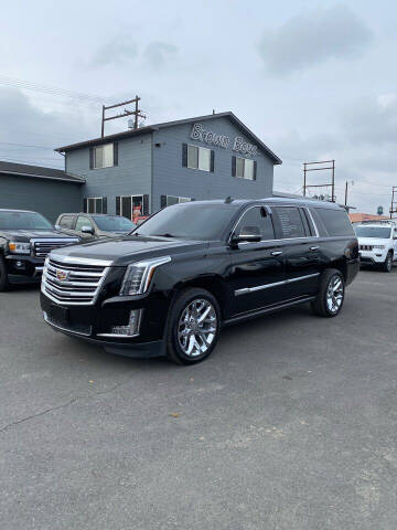 2017 Cadillac Escalade ESV for sale at Brown Boys in Yakima WA