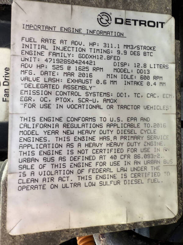 2017 Freightliner Cascadia