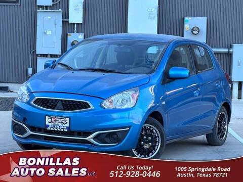 2019 Mitsubishi Mirage for sale at Bonillas Auto Sales in Austin TX
