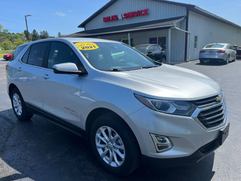 2021 Chevrolet Equinox for sale at Thompson Motors LLC in Attica NY