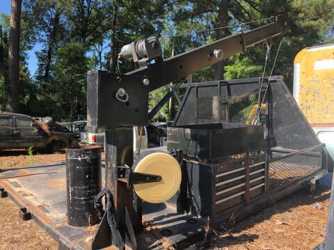 Flatbed With Crane