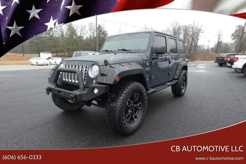 2017 Jeep Wrangler Unlimited for sale at CB Automotive LLC in Corbin KY