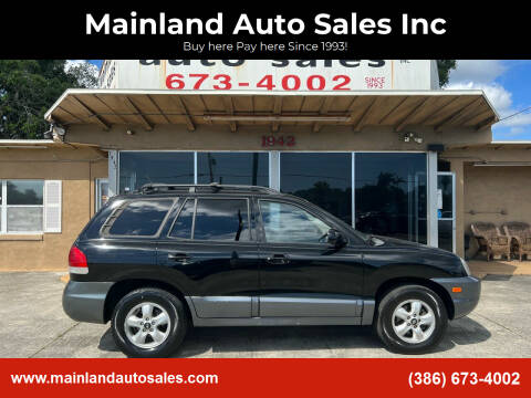 2005 Hyundai Santa Fe for sale at Mainland Auto Sales Inc in Daytona Beach FL