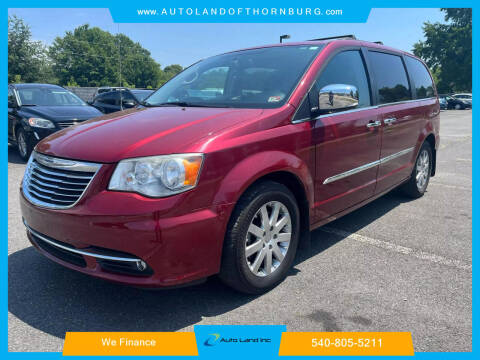 2012 Chrysler Town and Country for sale at Auto Land of Thornburg in Spotsylvania VA