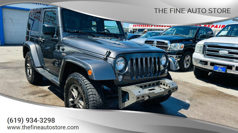 2016 Jeep Wrangler Sahara 75th Anniversary