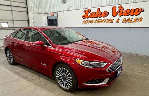 2018 Ford Fusion Hybrid for sale at Lake View Auto Center and Sales in Oshkosh WI