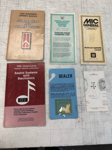 1985 Oldsmobile Cutlass Ciera Brougham