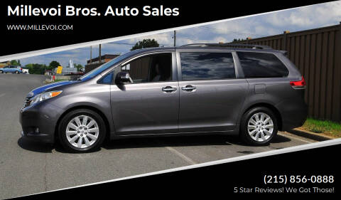 2013 Toyota Sienna for sale at Millevoi Bros. Auto Sales in Philadelphia PA