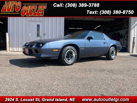 1984 Chevrolet Camaro for sale at Auto Outlet in Grand Island NE