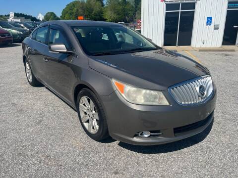 2010 Buick LaCrosse for sale at UpCountry Motors in Taylors SC