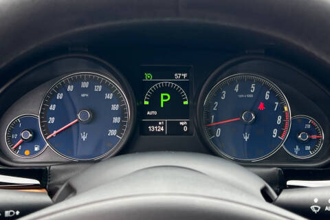 2018 Maserati GranTurismo Sport