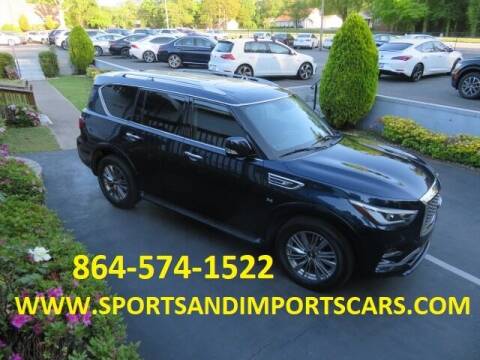 2020 Infiniti QX80 for sale at Sports & Imports INC in Spartanburg SC